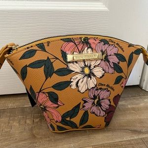 Steve Madden Yellow Floral Wristlet
